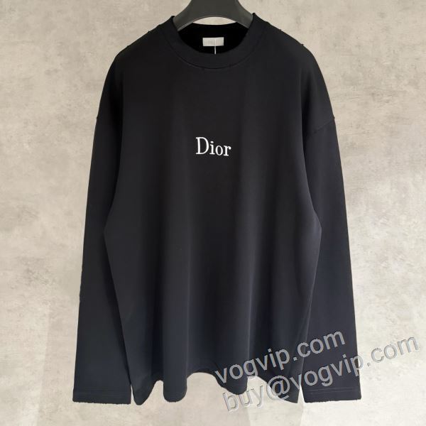 2026爆買い定番人気 ディオールコピーブランド 洗練を十分に演出する CTSDIOR018 長袖Tシャツ 3色可選