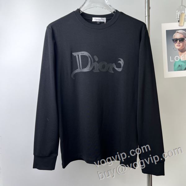 ディオールブランドスーパーコピー 2026驚きの破格値安い CTSDIOR021 長袖Tシャツ 4色可選 完成度の高い逸品