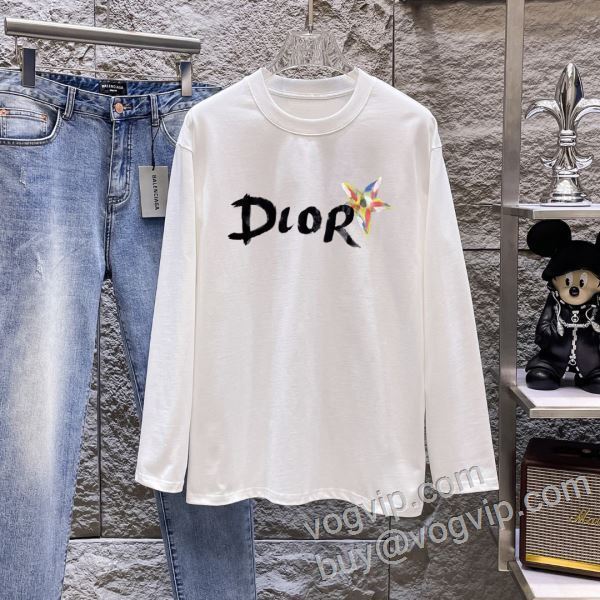 耐久性に優れ ディオールスーパーコピー 優良サイト CTSDIOR027 長袖Tシャツ 2色可選 2026品質保証新作登場
