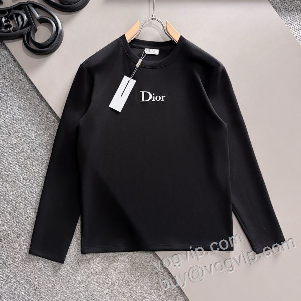 2026数量限定100%新品 ディオールコピー CTSDIOR034 長袖Tシャツ 2色可選 利便性に優れ
