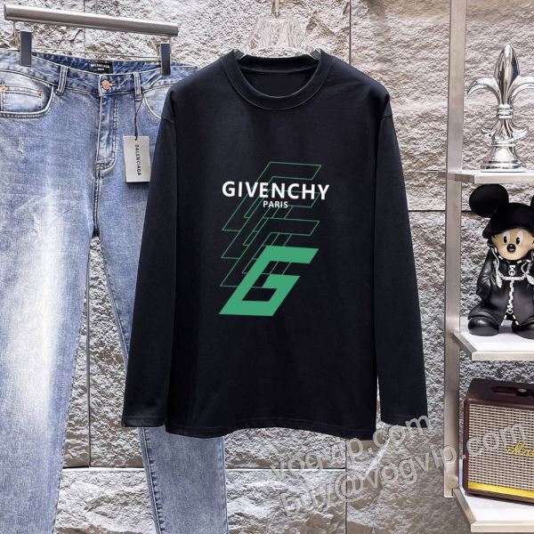ジバンシィ スーパーコピー 激安 2026品質保証豊富な CTSGVC017 長袖Tシャツ 2色可選 耐久性に優れ