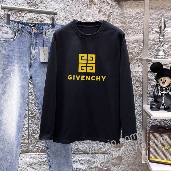 2026品質保証豊富な ジバンシィ コピーブランド 絶大な人気を誇る CTSGVC018 長袖Tシャツ 2色可選