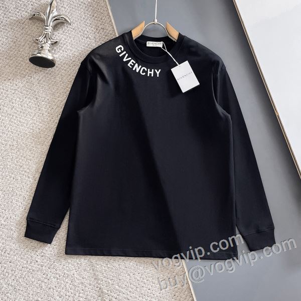 ランキング1位 ジバンシィ スーパーコピー n級品 CTSGVC023 長袖Tシャツ 3色可選 2026驚きの破格値新品