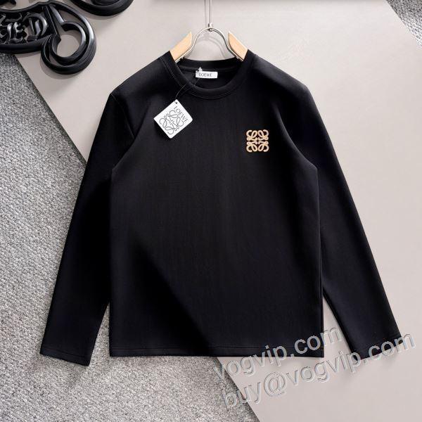 魅惑 ロエベ コピー CTSLOE003 長袖Tシャツ 2色可選 2026秋冬季超人気
