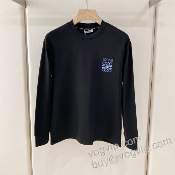 大人の個性を。 ロエベ ブランド 偽物 通販 2026お得100%新品 CTSLOE005 長袖Tシャツ 2色可選