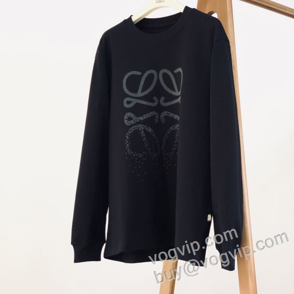 ロエベ コピーブランド 高品質 CTSLOE007 長袖Tシャツ 4色可選 2026お得100%新品
