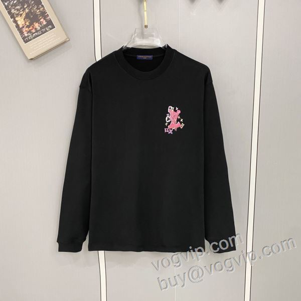 上品に着こなせ ルイ ヴィトン コピー CTSLV003 長袖Tシャツ 2色可選 2026年モデル入荷