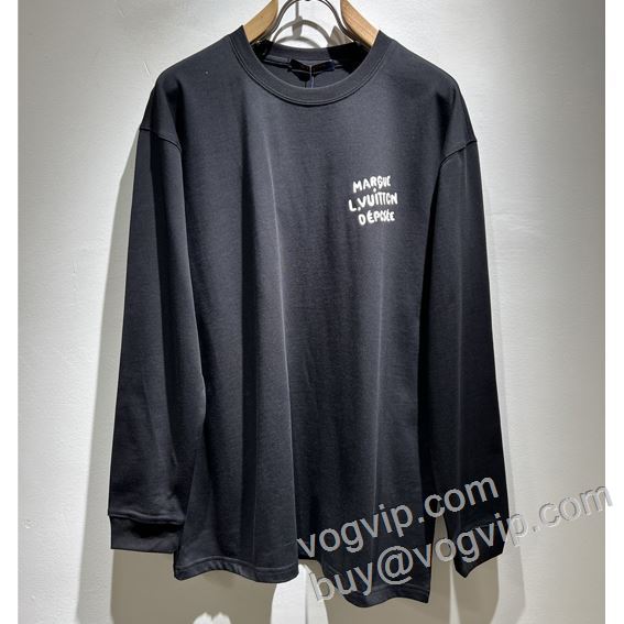ルイ ヴィトン ブランド 偽物 通販 2026HOT品質保証 CTSLV005 長袖Tシャツ 3色可選 争奪戦必至