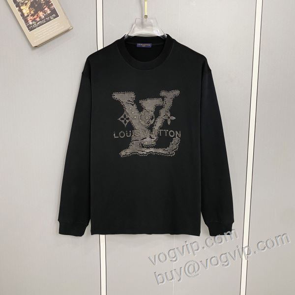 実用性に溢れるアイテム ルイ ヴィトン コピーブランド CTSLV007 長袖Tシャツ 2色可選 2026HOT品質保証