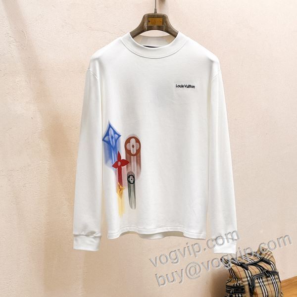 2026お得人気セール ルイ ヴィトン ブランドスーパーコピー シックスタイルに活躍 CTSLV010 長袖Tシャツ