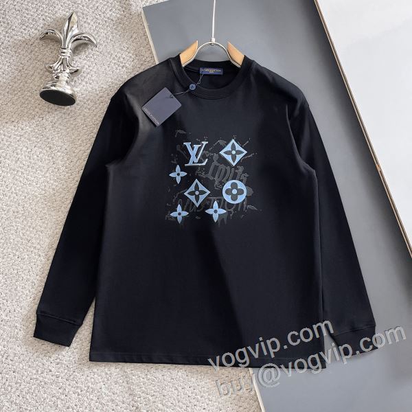 一番人気の新作はこれ 長袖Tシャツ 2色可選 ルイ ヴィトン LOUIS VUITTON 2026お得人気セール CTSLV012 VOGブランドスーパーコピー