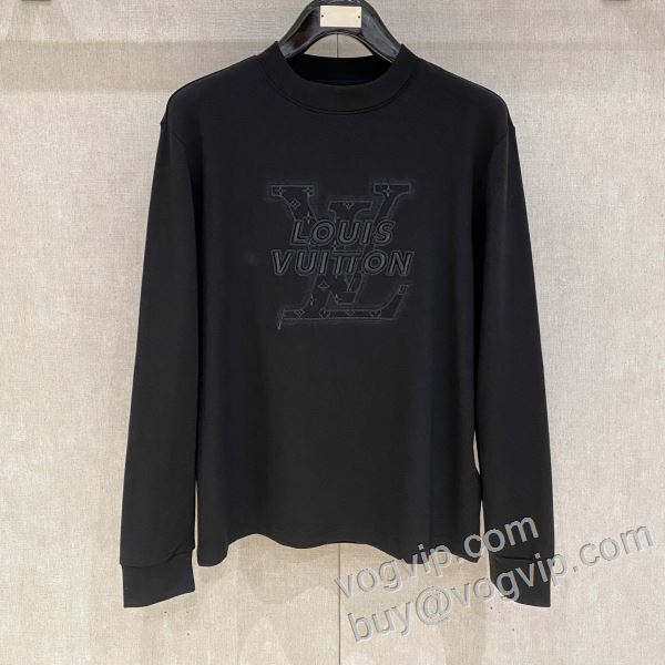 ルイ ヴィトン ブランド 偽物 通販 2026超激得高品質 CTSLV017 長袖Tシャツ 2色可選 活用できるアイテム