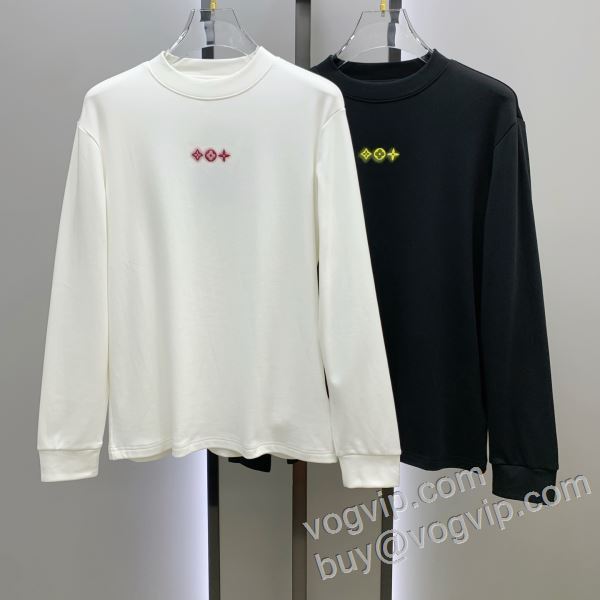 長袖Tシャツ 2色可選 優美なお出かけスタイル ルイ ヴィトン 業界高品質スーパーコピー 2026新作入荷格安 CTSLV024