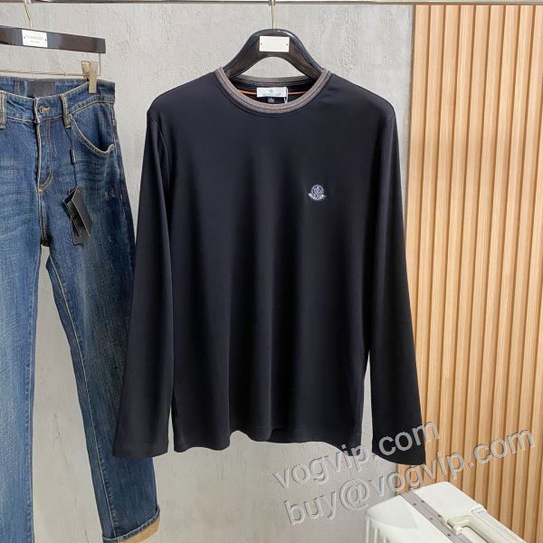 2026年モデル入荷 モンクレール スーパーコピー CTSMO002 当店ランキング1位常連 長袖Tシャツ 2色可選