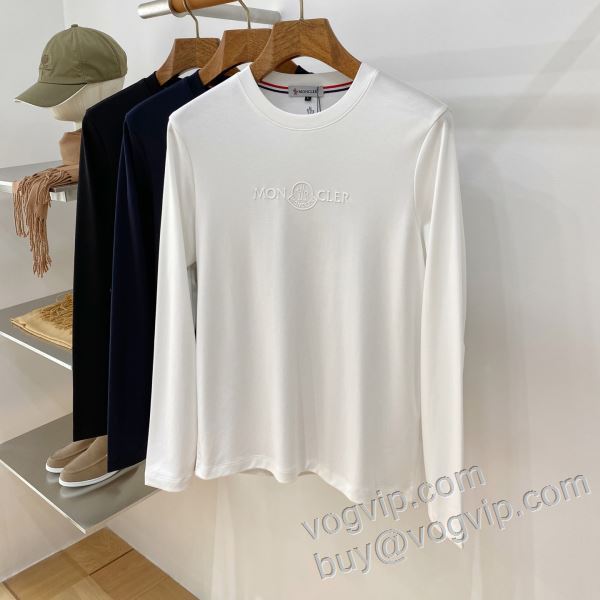 長袖Tシャツ 3色可選 超限定即完売 モンクレール コピー ブランド 2026年モデル入荷 CTSMO004