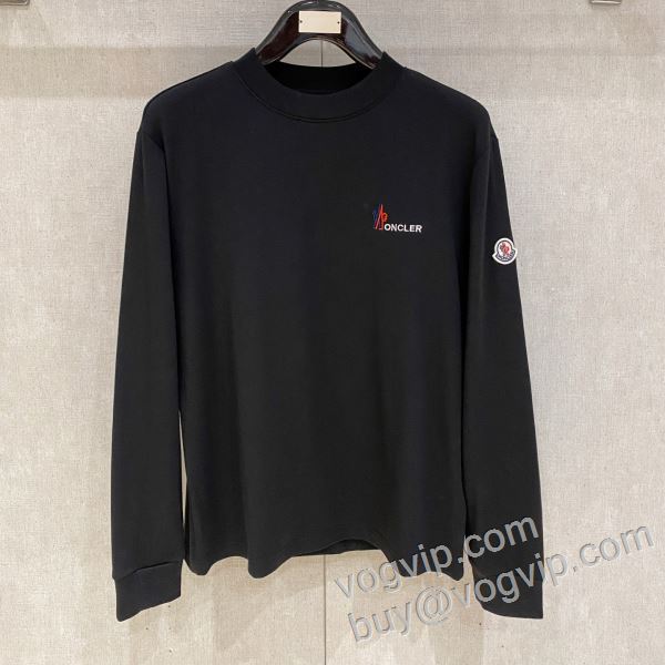 2026最新入荷 モンクレール ブランドスーパーコピー CTSMO010 著名人の着用 長袖Tシャツ 2色可選