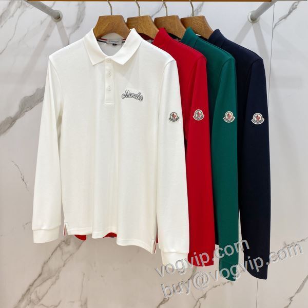 魅力ファッション モンクレール ブランドコピー CTSMO011 長袖Tシャツ 4色可選 2026最新入荷