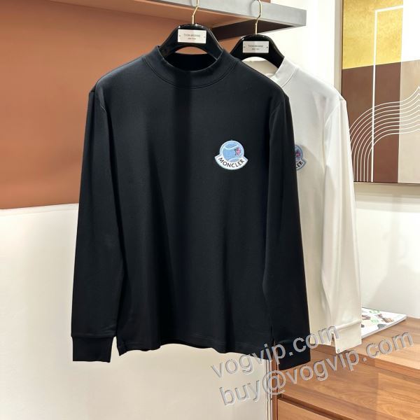 2026お買い得高品質 モンクレール 人気スーパーコピーブランド CTSMO018 人気商品登場 長袖Tシャツ 2色可選