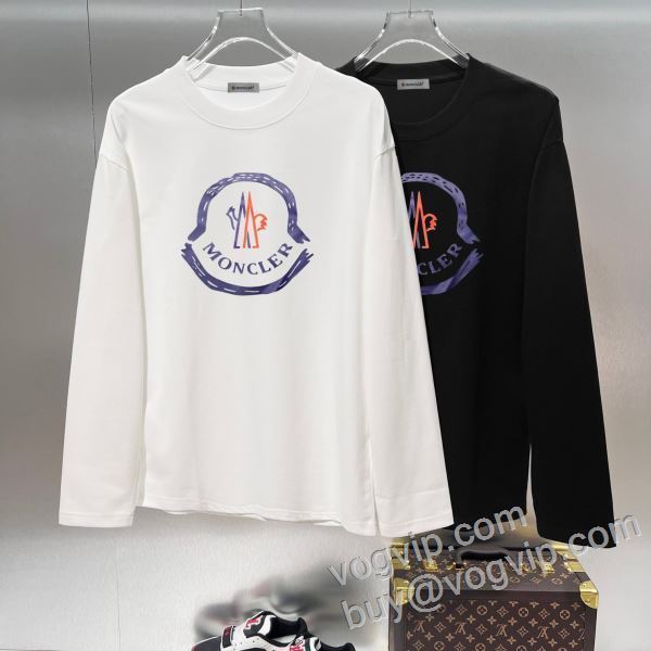 人気新品★超特価★ モンクレール コピー 商品 販売 CTSMO019 長袖Tシャツ 2色可選 2026お買い得高品質