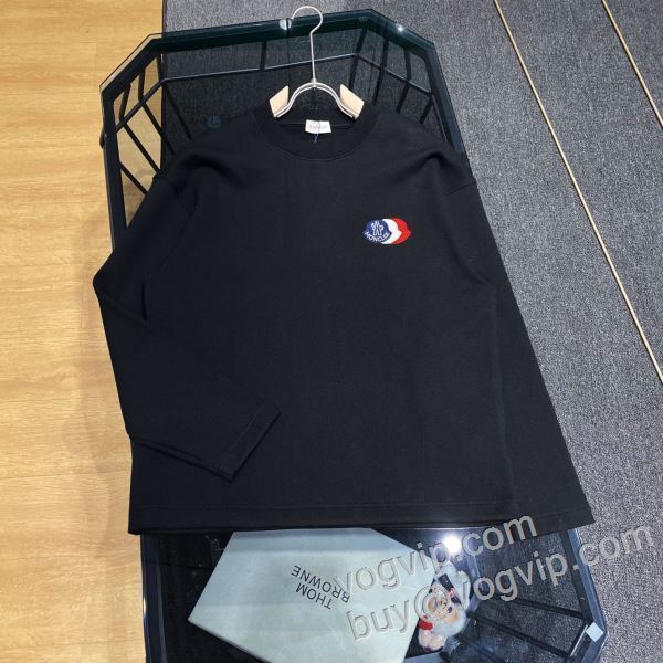 モンクレール ブランドコピー 2026爆買い低価 CTSMO021 長袖Tシャツ 2色可選上品上質