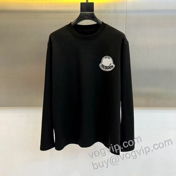 2026爆買い低価 モンクレール スーパーコピー CTSMO022 大絶賛の履き心地! 長袖Tシャツ 2色可選