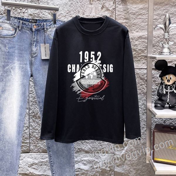 2026数量限定安い モンクレール MONCLER CTSMO046 大人の個性を。 長袖Tシャツ 2色可選 VOGコピー