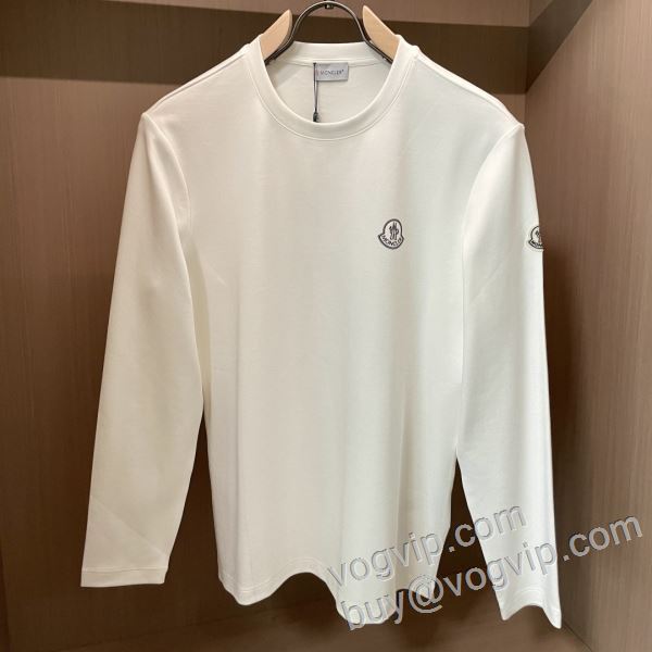 2026新作入荷定番人気 モンクレール ブランドコピー CTSMO053 長袖Tシャツ 2色可選 大好評?