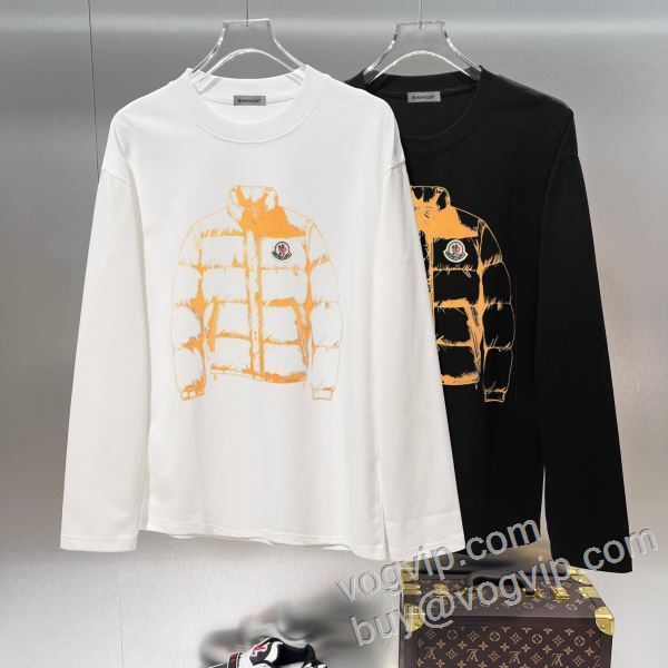 長袖Tシャツ お洒落な存在感  2色可選 モンクレール コピー 2026新作入荷定番人気 CTSMO055