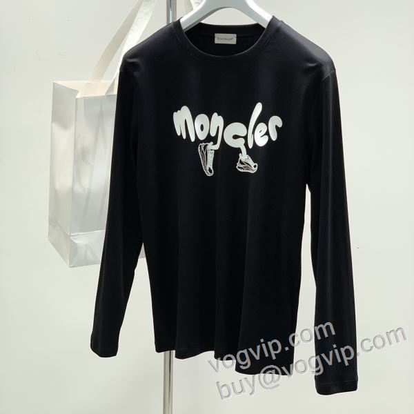 モンクレール 偽物ブランド 2026秋冬季超人気 CTSMO060 長袖Tシャツ 2色可選 愛らしさ抜群！