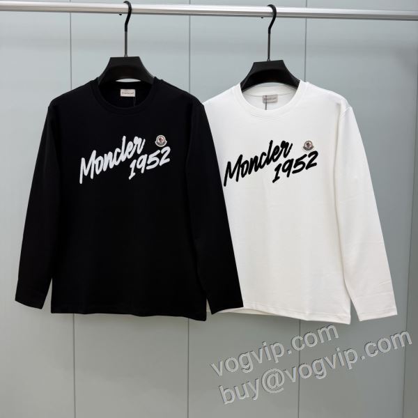 長袖Tシャツ 2色可選 特別人気感謝SALE モンクレール スーパーコピーブランド 2026お得格安 CTSMO064