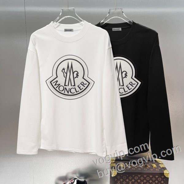 2026爆買い豊富な モンクレール MONCLER CTSMO065 今からの季節にピッタリ！ 長袖Tシャツ 2色可選 vogブランド コピー 優良店