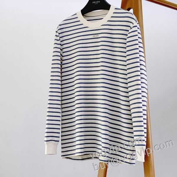 プラダ ブランド 偽物 通販 2026新作入荷格安 CTSPR005 長袖Tシャツ 4色可選 豊富なサイズ