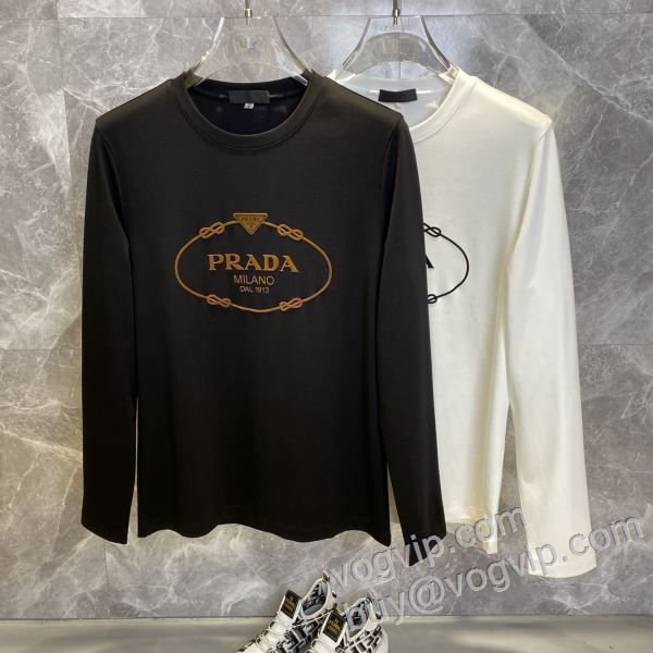 長袖Tシャツ 2色可選 大絶賛の履き心地! プラダ コピー ブランド 2026人気定番品質保証 CTSPR016