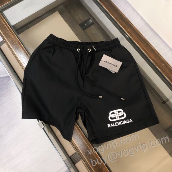 BALENCIAGAブランド 偽物 通販 2026お買い得高品質 DKBAL016 バレンシアガ ショートパンツ ビーチパンツ 優しい色合い