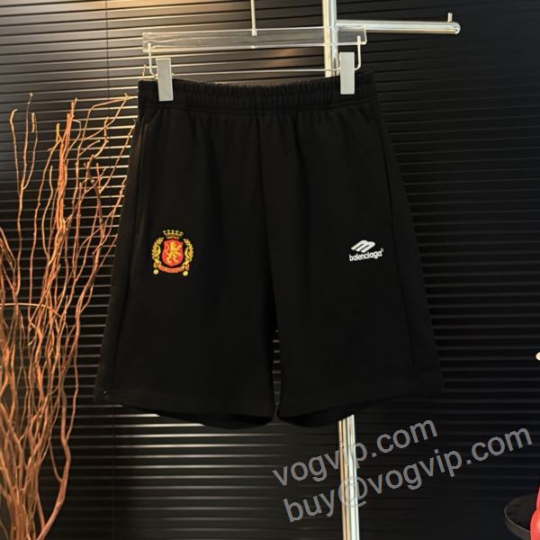 注目のアイテム バレンシアガ BALENCIAGAブランドスーパーコピー 2026高級品 通販 DKBAL021 ショートパンツ ビーチパンツ 2色可選