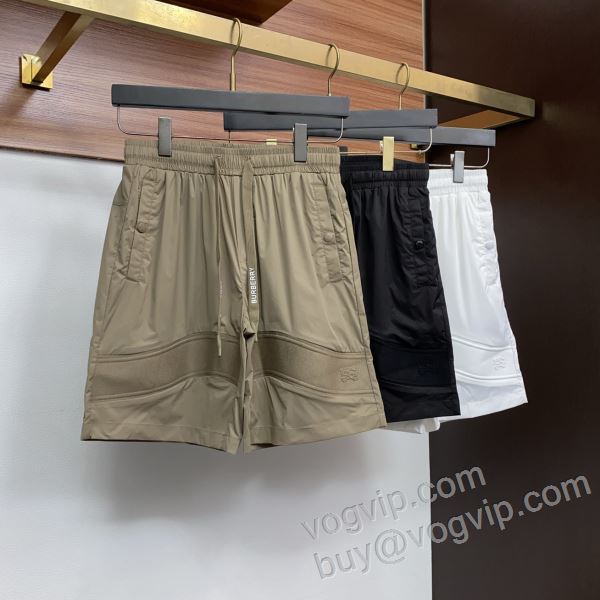 バーバリー ブランド 偽物 通販 2026最新入荷 DKBU005 ショートパンツ ビーチパンツ 3色可選 大人の個性を