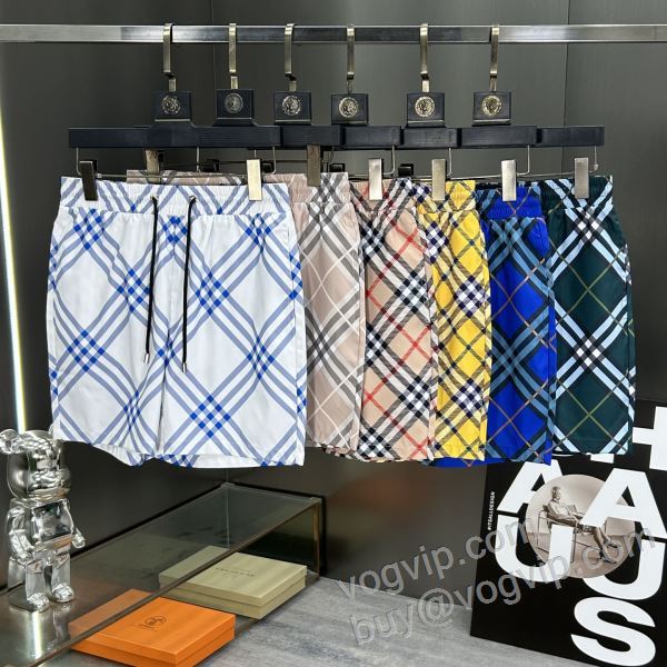 ランキング商品 バーバリー ブランドコピー DKBU011 ショートパンツ ビーチパンツ 多色選択可 2026春夏季超人気