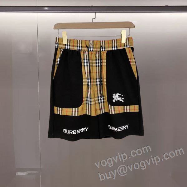 バーバリー ブランドコピー DKBU023 大人キレイに仕立てる  ショートパンツ ビーチパンツ 2色可選 2026爆買い格安