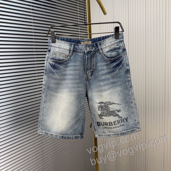 落ち着いた感覚 バーバリー BURBERRY偽物ブランド 2026品質保証大人気 DKBU041 ショートパンツ ジーンズ