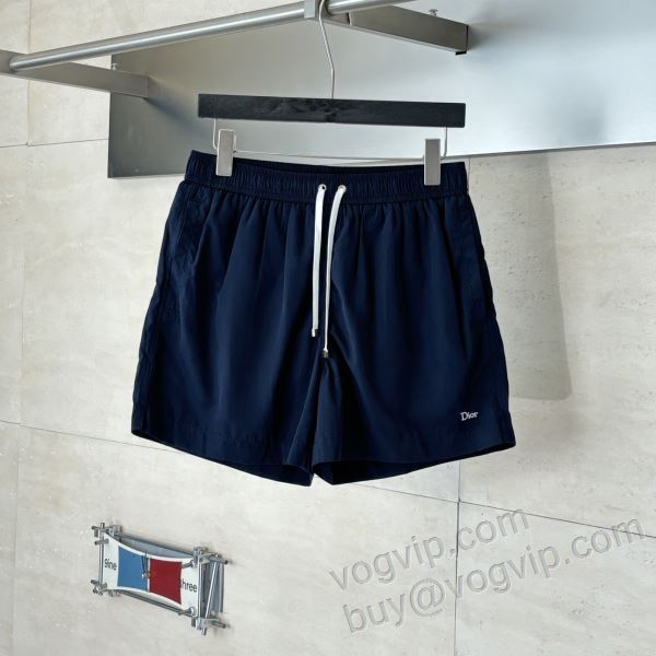 ショートパンツ ビーチパンツ ディオール スーパーコピー 2026お買い得大人気 DKDIOR024 2色可選 首胸ロゴ