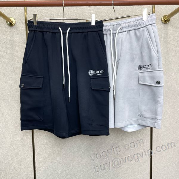 ショートパンツ 大人っぼい ビーチパンツ ディオール DIORコピー 2026品質保証安い DKDIOR036 2色可選