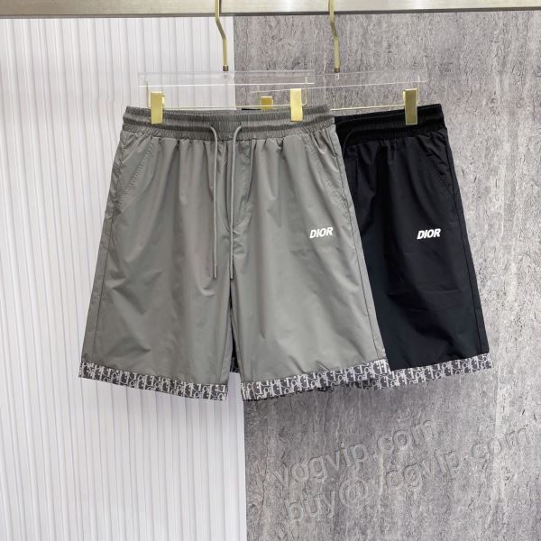 大人気アイテム！入手困難 ショートパンツ ビーチパンツ ディオール DIORブランドコピー 2026人気定番最新作 DKDIOR044 2色可選