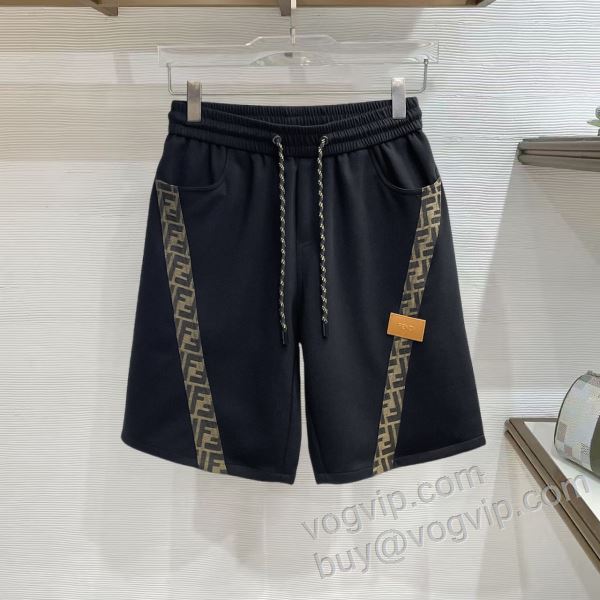 フェンディ コピーブランド 2026爆買い豊富な DKFEN028 ショートパンツ ビーチパンツ 2色可選 著名人の着用