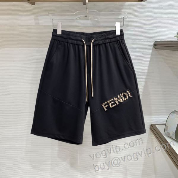お洒落な存在感 フェンディ FENDIスーパーコピー 激安 DKFEN039 ショートパンツ ビーチパンツ 2色可選 2026春夏季超人気