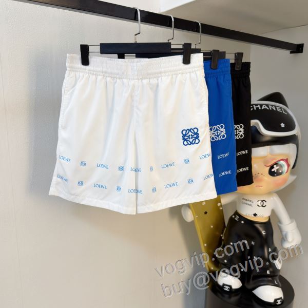 2026最安値高品質 ロエベ スーパーコピー DKLOE002 海外限定ライン ショートパンツ ビーチパンツ 3色可選
