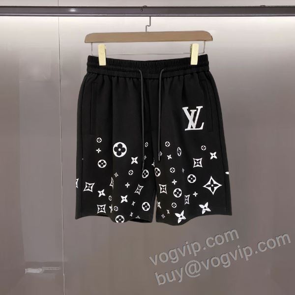 ショートパンツ 確定となる上品 ルイ ヴィトン LOUIS VUITTONスーパーコピー 激安 DKLV039 ショートパンツ ビーチパンツ 2026割引セール