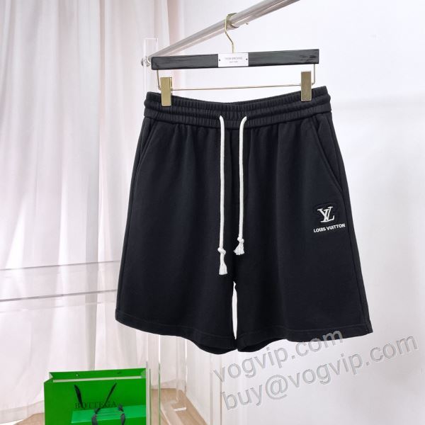 首胸ロゴ ショートパンツ ビーチパンツ ルイ ヴィトン ブランドスーパーコピー 2026最安値高品質 DKLV076 3色可選