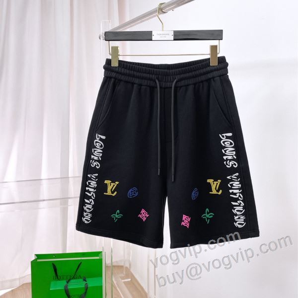 2026爆買い大得価 ルイ ヴィトン LOUIS VUITTONブランドコピー 大人気☆NEW!! DKLV078 ショートパンツ ビーチパンツ 2色可選