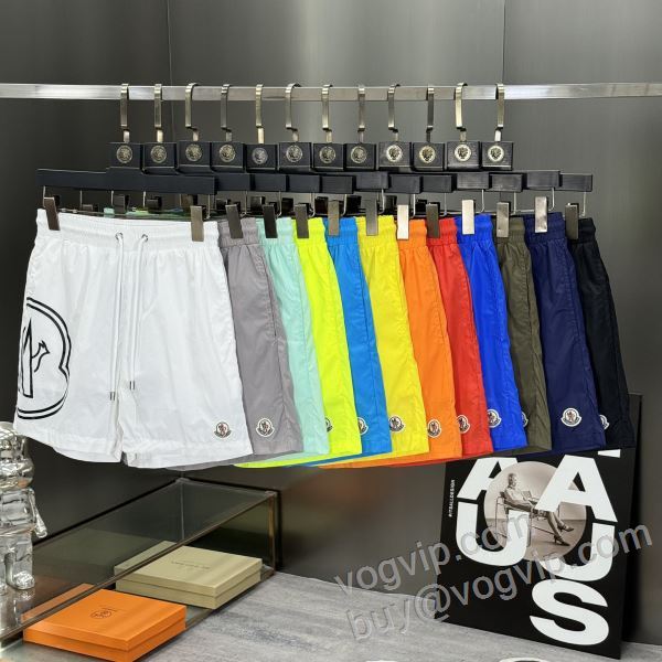 肌触りのいい モンクレール MONCLERブランド 偽物 通販 DKMO016 ショートパンツ ビーチパンツ 多色選択可 2026品質保証高品質