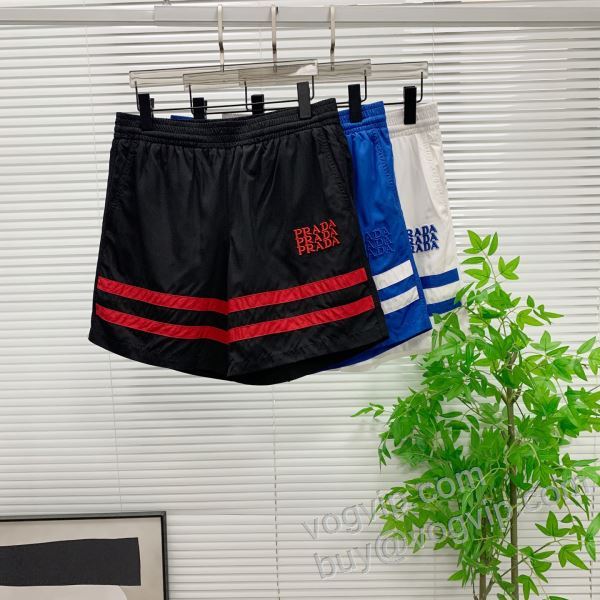 上品に着こなせ ショートパンツ ビーチパンツ プラダ コピー 2026年モデル入荷 DKPR003 3色可選